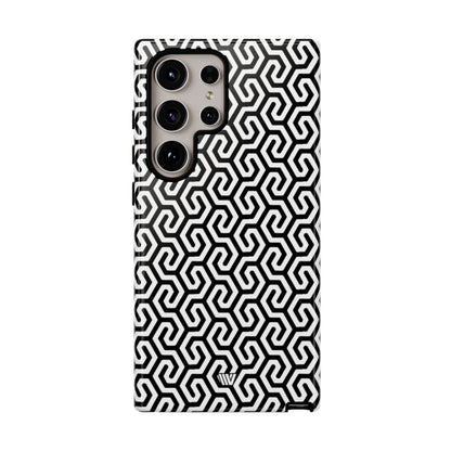TWISTED GRID | Tough Phone Case
