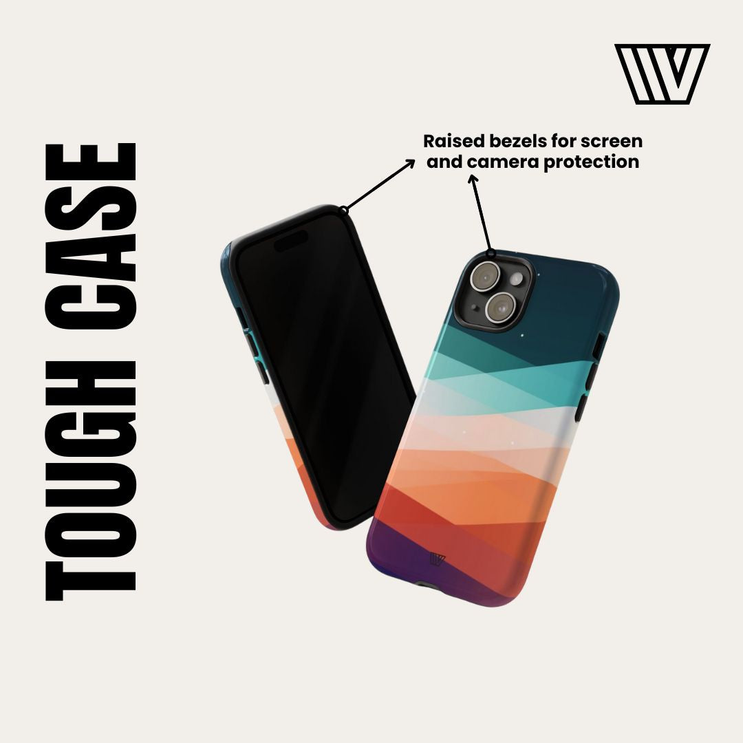 GREEN WHITE CHECKERBOARD | Tough Phone Case for iPhone & Samsung